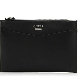 Guess Black Classic Faux Leather Clutch